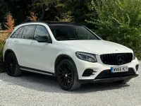 Used Mercedes GLC220 AMG Line Premium 170 HP (125 kW) 2016 White SUV
