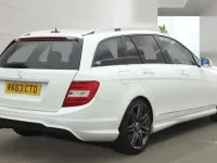 Used Mercedes C250 AMG 204 HP (150 kW) 2013 White Estate