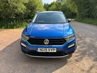 Used VW T-Roc Design 115 HP (84 kW) 2019 Blue SUV