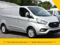 Used Ford Transit Custom Limited 130 HP (95 kW) 2022 Silver Van