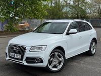 Used Audi Q5 S-line plus 190 HP (139 kW) 2016 White SUV