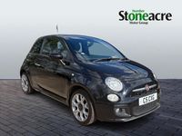 Used Fiat 500 S 69 HP (50 kW) 2015 Black Hatchback