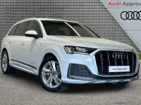 Used Audi Q7 S-Line 228 HP (167 kW) 2023 White SUV