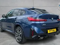 Used BMW X4 M Sport 187 HP (137 kW) 2021 Blue SUV