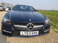 Used Mercedes SLK250 AMG 2013 Blue Cabriolet