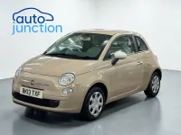 Used Fiat 500 69 HP (50 kW) 2013 Beige Hatchback