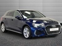 Used Audi A3 e-tron S-Line 204 HP (150 kW) 2021 Navarra blue Hatchback