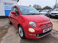 Used Fiat 500 Lounge 69 HP (50 kW) 2018 Red Hatchback