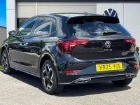 Used VW Polo R-line 115 HP (84 kW) 2025 Black Hatchback