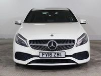 Used Mercedes A180 AMG line 122 HP (89 kW) 2016 White Hatchback
