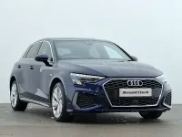 Used Audi A3 e-tron S-Line 204 HP (150 kW) 2023 Blue Hatchback
