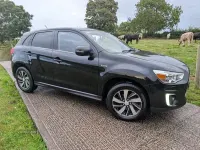 Used Mitsubishi ASX 114 HP (83 kW) 2015 Black SUV
