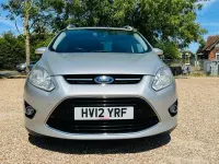 Used Ford Grand C-Max Titanium 140 HP (102 kW) 2012 Silver MPV