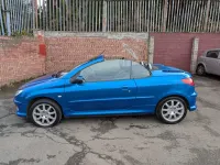 Used Peugeot 206 Allure 2007 Blue Cabriolet