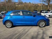 Used Kia Rio 83 HP (61 kW) 2023 Blue Hatchback