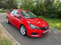 Used Vauxhall Astra SRi 120 HP (88 kW) 2020 Red Hatchback