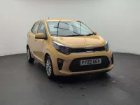 Used Kia Picanto 66 HP (48 kW) 2022 Yellow Hatchback