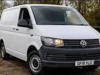Used VW T6 Startline 102 HP (75 kW) 2018 White Van