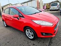 Used Ford Fiesta Zetec 2013 Red Hatchback