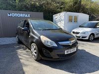 Used Vauxhall Corsa 2011 Black Hatchback