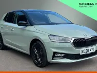 New Skoda Fabia Design Edition 95 HP (69 kW) 2026 Timiano green black magic pearl effect Hatchback