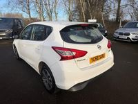Used Nissan Pulsar Acenta 110 HP (80 kW) 2016 White Hatchback