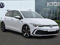 Used VW Golf VIII GTD 200 HP (147 kW) 2021 White Hatchback