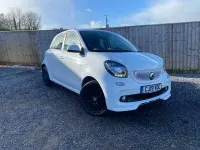 Used Smart ForFour 71 HP (52 kW) 2019 White Hatchback