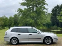 Used Saab 9-3 Linear 2007 Silver Estate