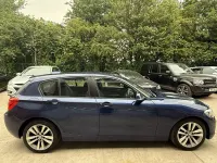 Used BMW 116 Sport Line 2016 Blue Hatchback