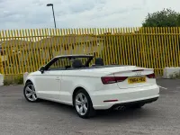 Used Audi A3 Cabriolet Sport 150 HP (110 kW) 2015 White Cabriolet