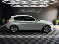 Used BMW 120 Sport Line 190 HP (139 kW) 2016 White Hatchback