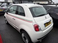 Used Fiat 500 Lounge 69 HP (50 kW) 2010 White Hatchback