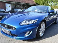 Used Jaguar XKR Supercharged 510 HP (375 kW) 2012 Kynate blue Coupe