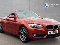 Used BMW 220 Sport Line 184 HP (135 kW) 2019 Orange Cabriolet