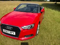 Used Audi A3 Cabriolet 150 HP (110 kW) 2018 Red Cabriolet