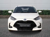 Used Toyota Yaris Hybrid Design 2022 White Hatchback