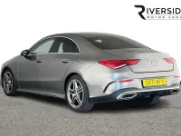 Used Mercedes CLA180 AMG line 136 HP (100 kW) 2021 Mountain grey Coupe