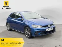 Used VW Polo R-line 95 HP (69 kW) 2022 Blue Hatchback