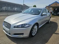 Używany Jaguar XF Luxury 200 KM (147 kW) 2014 Srebrny Sedan/Limuzyna