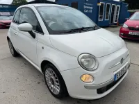 Second-hand Fiat 500 S 69 CP (50 kW) 2009 Alb Cabrio