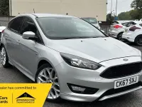 Used Ford Focus ST-Line X 140 HP (102 kW) 2017 Silver Hatchback