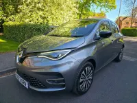 Begagnad Renault Zoe Techno 100 kW (136 HK) 2022 Grå Halvkombi