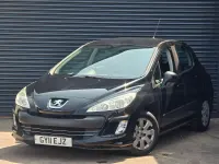 Used Peugeot 308 S 112 HP (82 kW) 2011 Black Hatchback