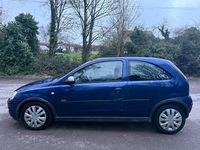 Used Vauxhall Corsa Design Edition 2004 Blue Hatchback