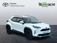 Used Toyota Yaris Hybrid Design 116 HP (85 kW) 2023 White Hatchback