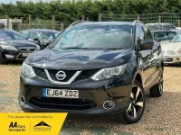 Used Nissan Qashqai N-TEC 2014 Black SUV