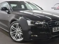Used Audi A5 S-Line 177 HP (130 kW) 2015 Black Coupe