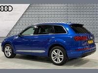 Used Audi Q7 S-Line 218 HP (160 kW) 2017 Blue SUV