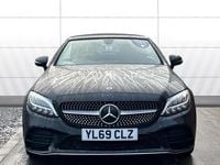 Used Mercedes C300 AMG line 245 HP (180 kW) 2020 Black Cabriolet